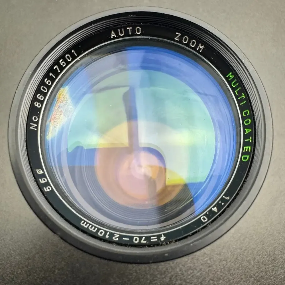 Auto Zoom Multicoated 70-210mm 1:4.0 Lens Sears Model 202 Korea